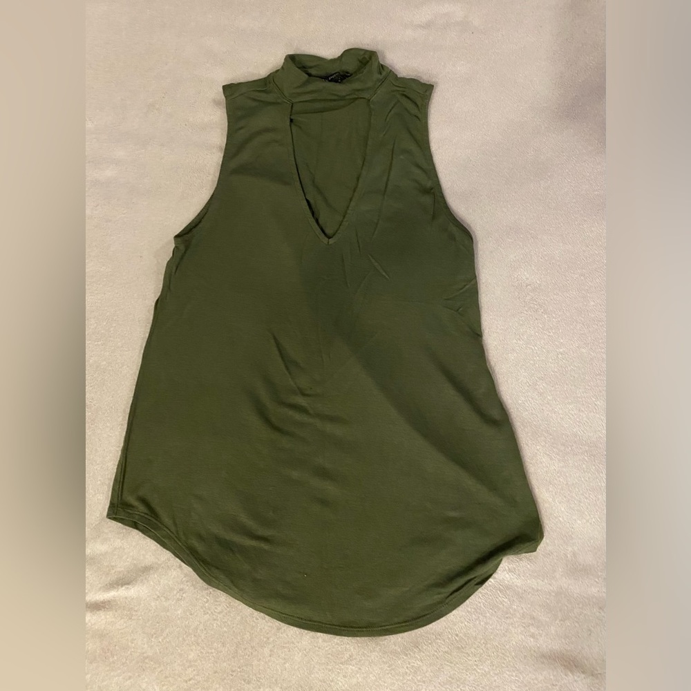 Green Express Tank Top